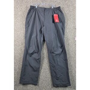Camel Crown Rain Pants Mens XXXL NWT Gray Fleece Lined Hiking Outdoor
